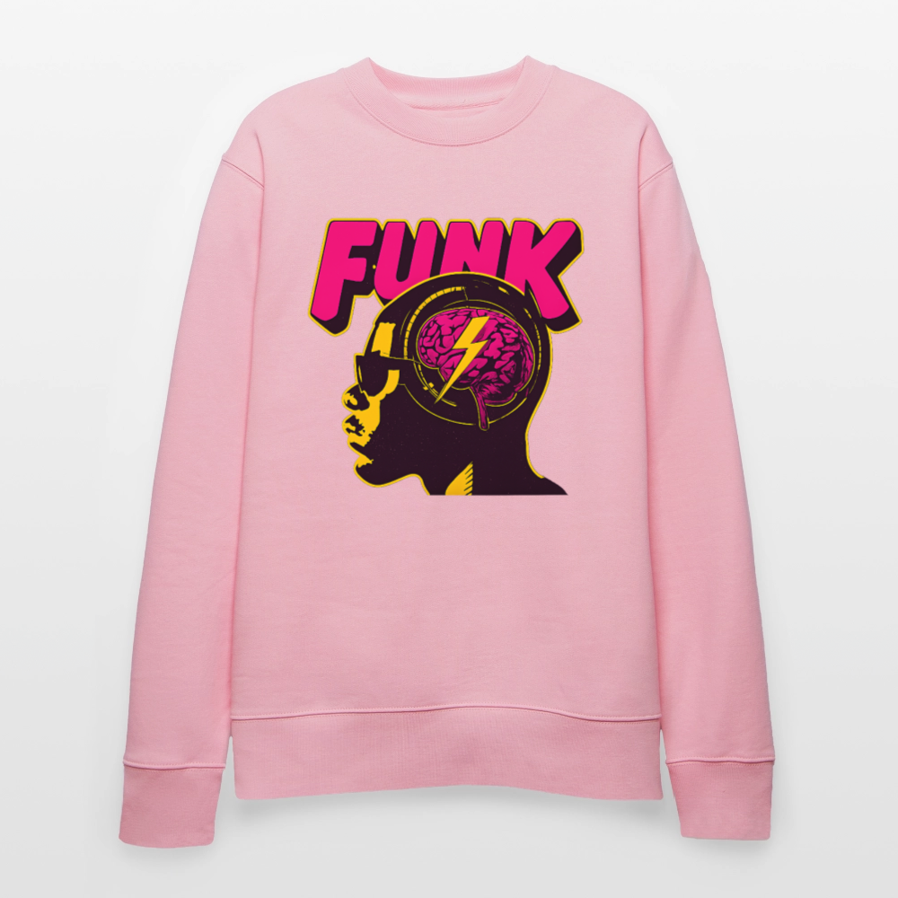 Funk Head, Ekologisk sweatshirt CHANGER unisex från Stanley/Stella - ljusrosa