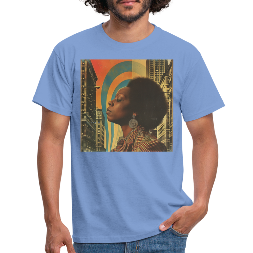 Jazz in the Moonlight, T-shirt herr - carolina blue