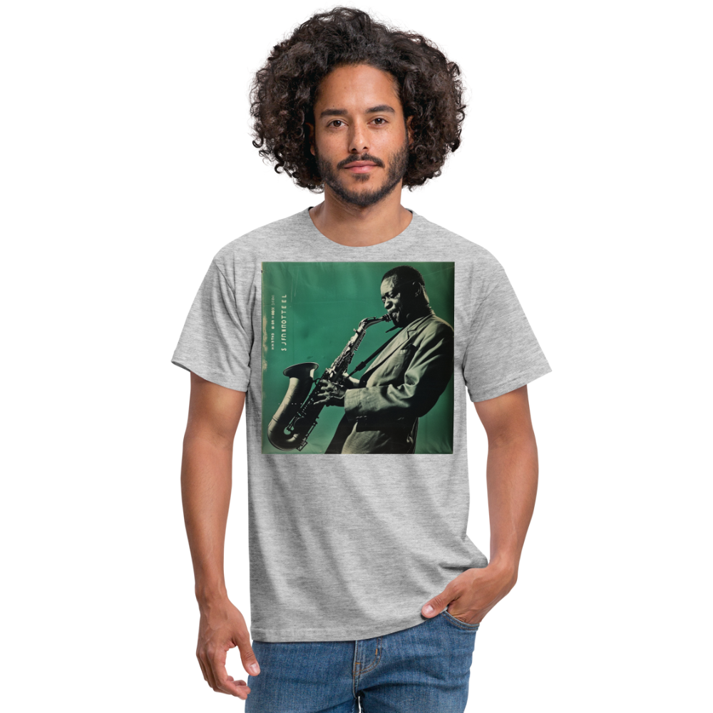 Nattens Toner i New York, T-shirt herr - gråmelerad