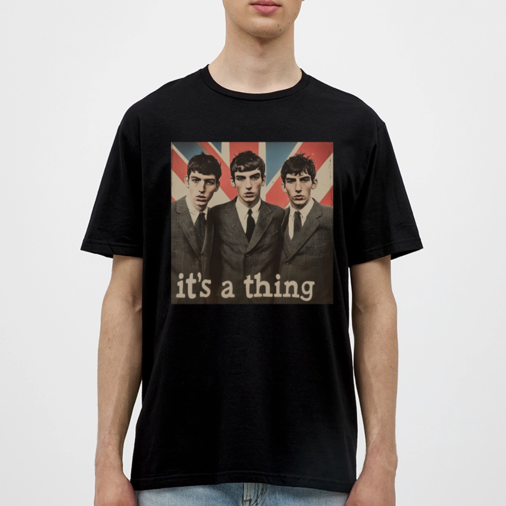 British, Bold & Unapologetic, T-shirt herr - svart