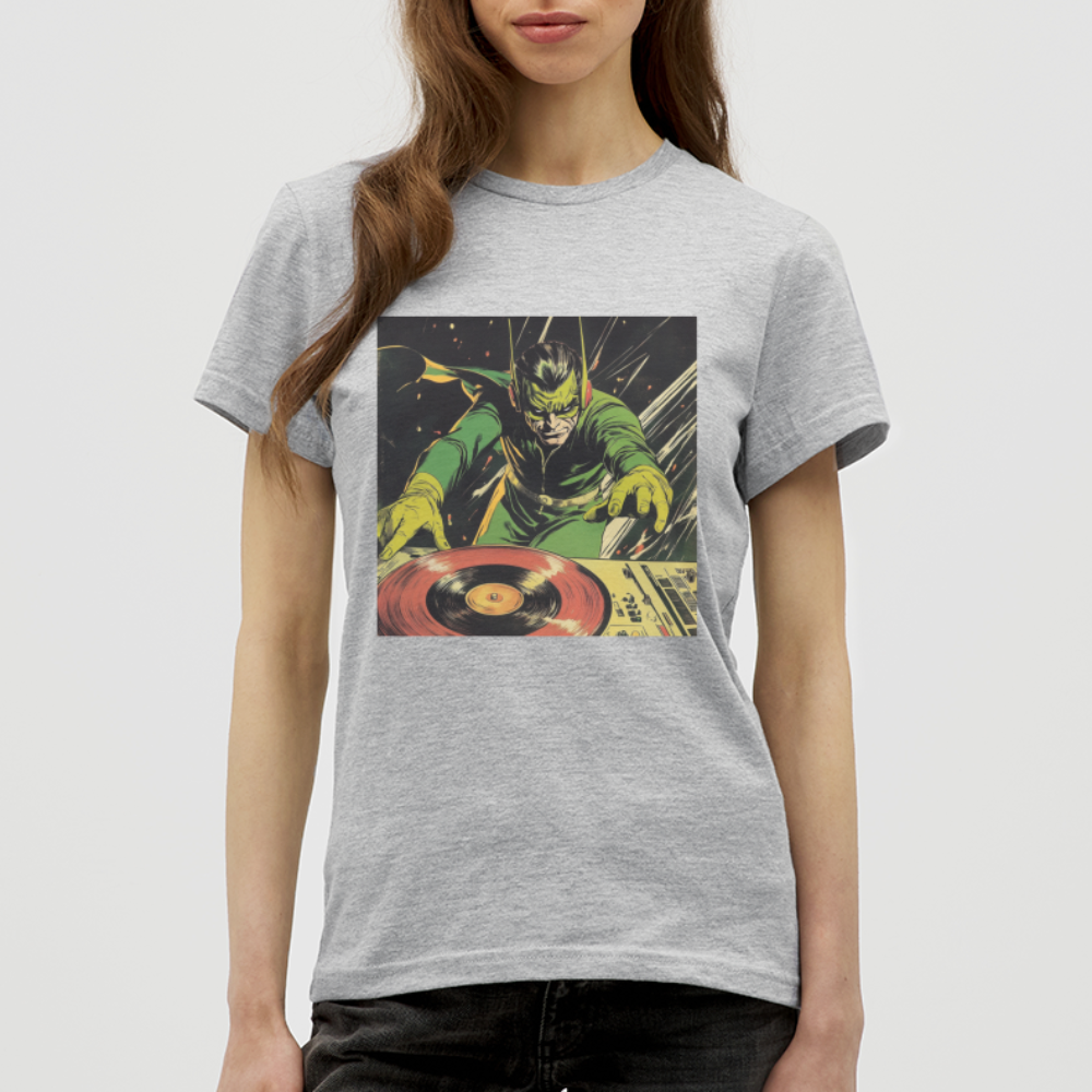 Vibe Venom, T-shirt dam - gråmelerad