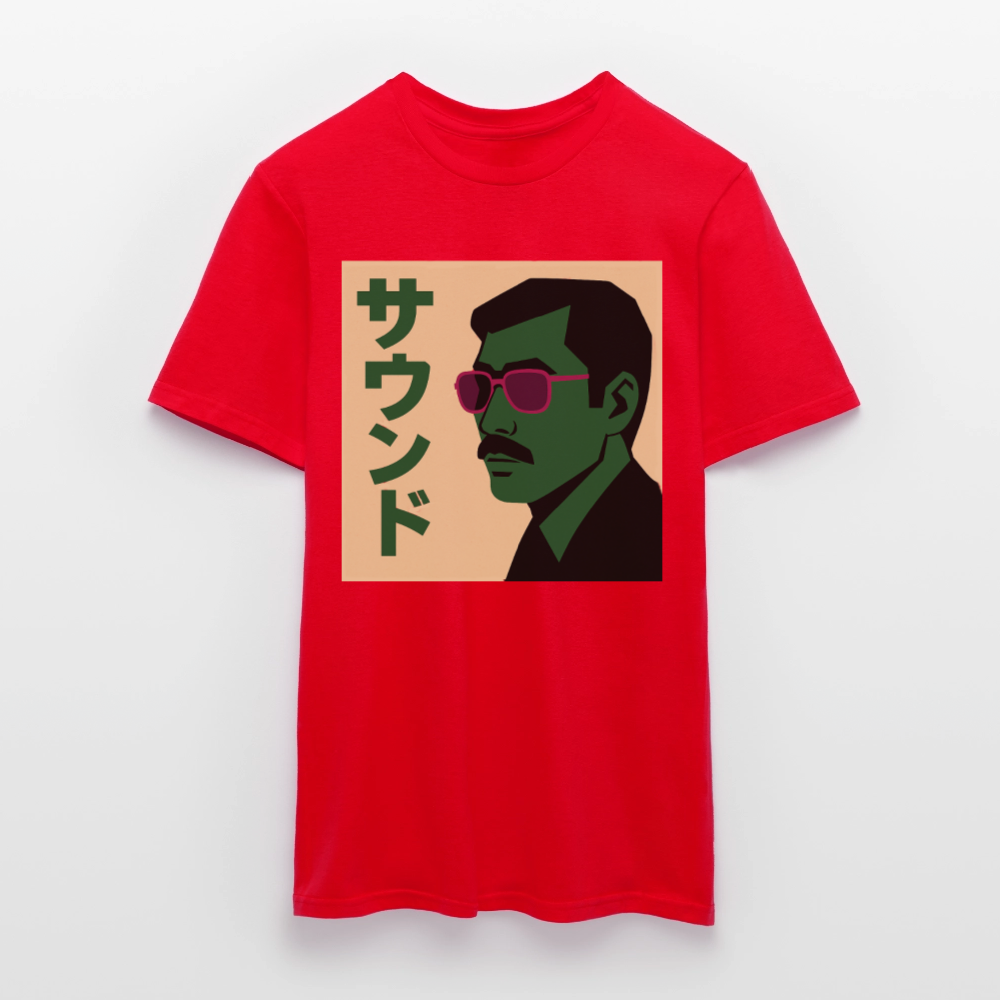 Nippon Sound, T-shirt unisex - röd