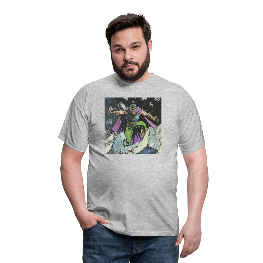Granitus, T-shirt herr - gråmelerad
