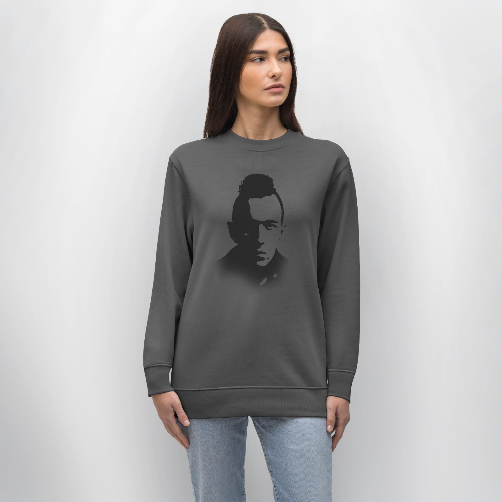Stencil of Rebellion, Ekologisk sweatshirt CHANGER unisex från Stanley/Stella - kolgrå