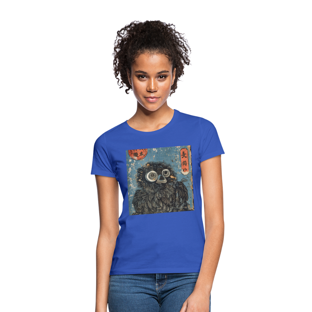Denimiko, T-shirt dam - royalblå