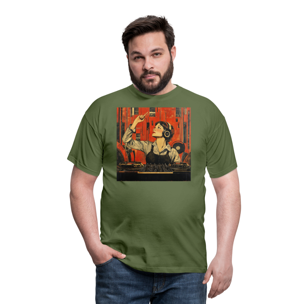 Revolutionens Rytm, T-shirt herr - Militärgrön