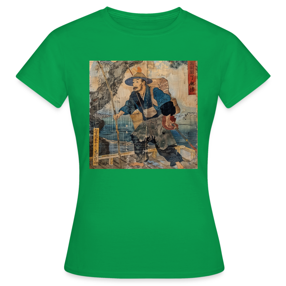 Fiskaren som bytte karriär, T-shirt dam - kellygrön