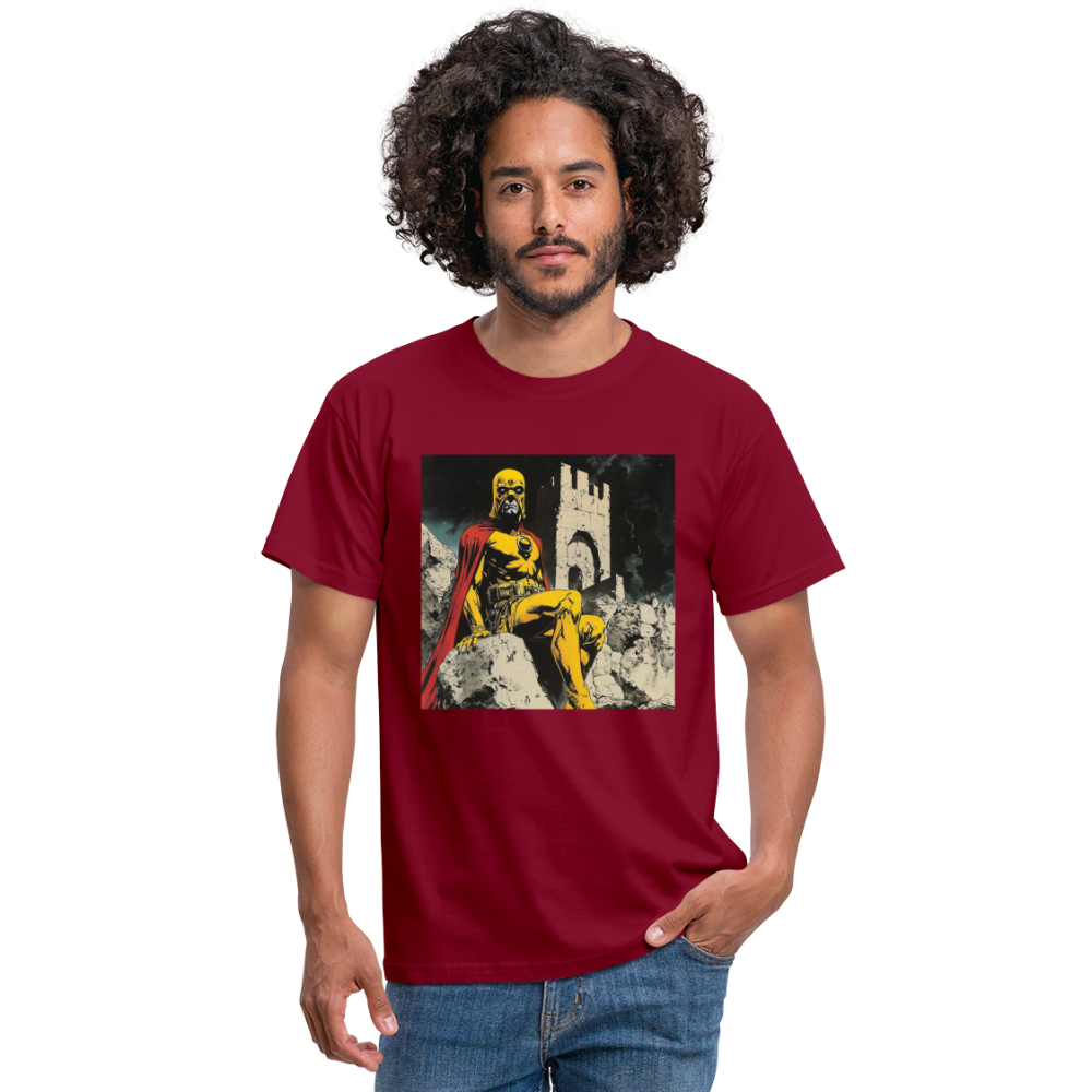 Orkalon, T-shirt herr - tegelröd