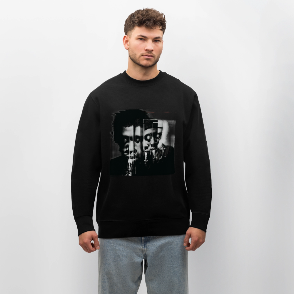 Between Breaths, Ekologisk sweatshirt CHANGER unisex från Stanley/Stella - svart