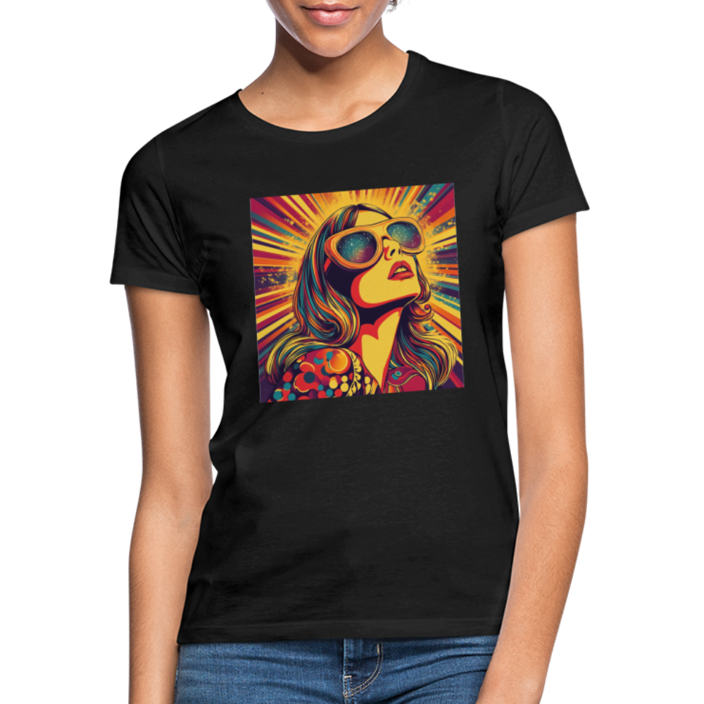 Disco Fever, T-shirt dam - svart