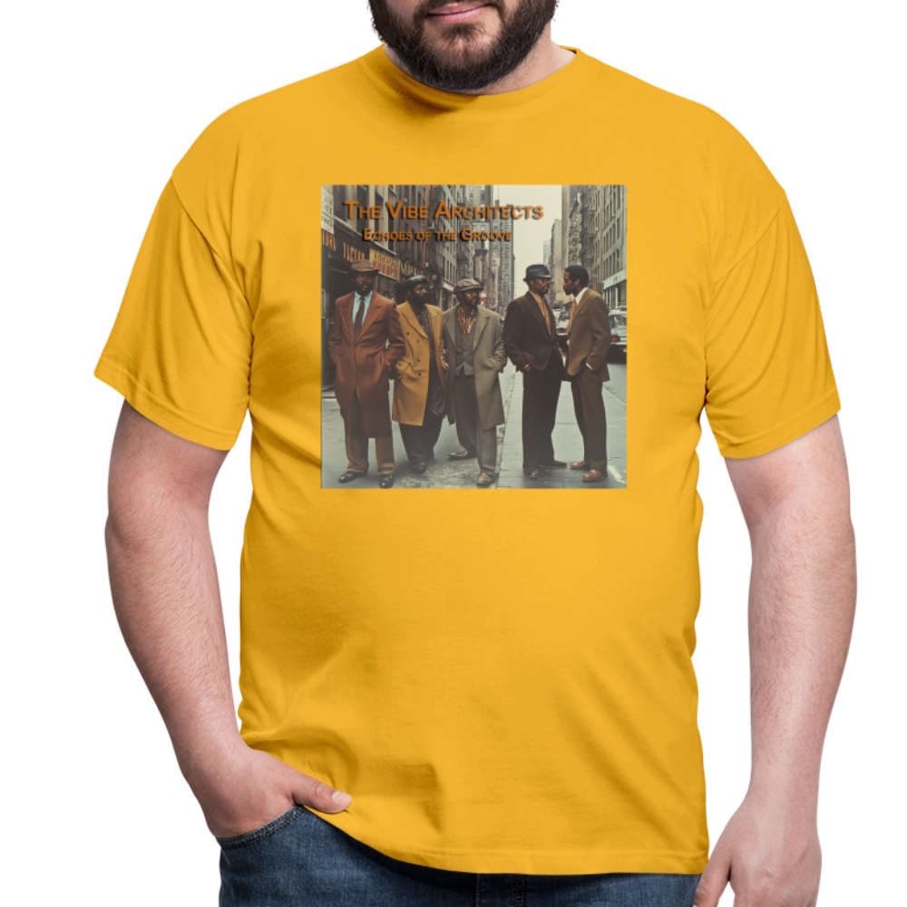 The Vibe Architects, T-shirt herr - gul