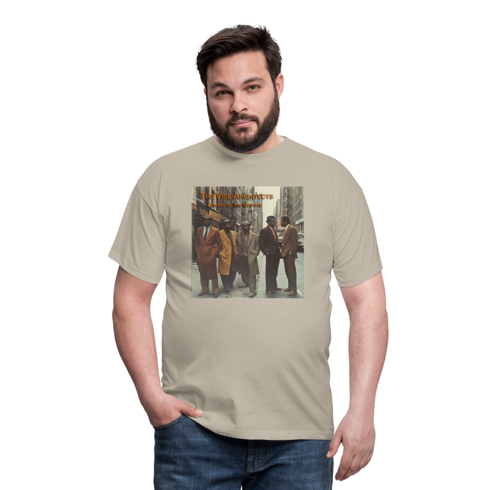 The Vibe Architects, T-shirt herr - sandbeige