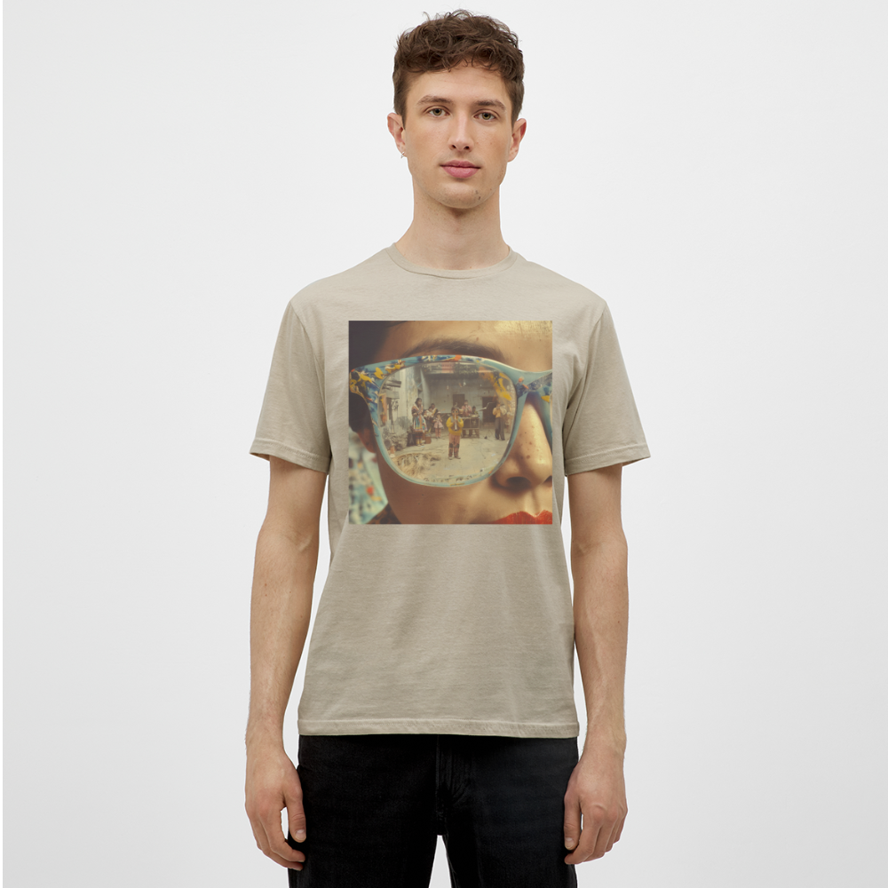 Reflektioner av Anderna, T-shirt herr - sandbeige