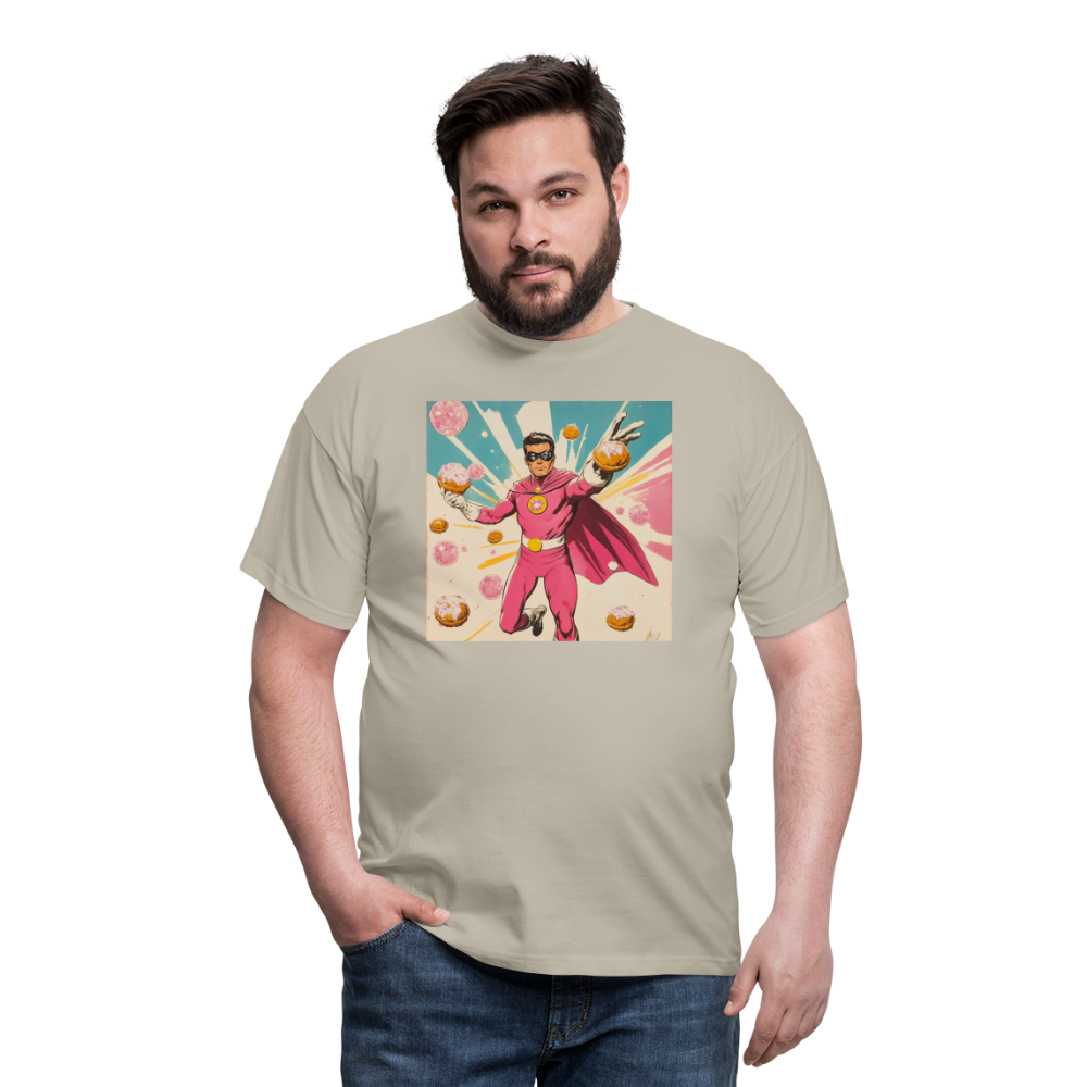 Frosting-Fury, T-shirt herr - sandbeige
