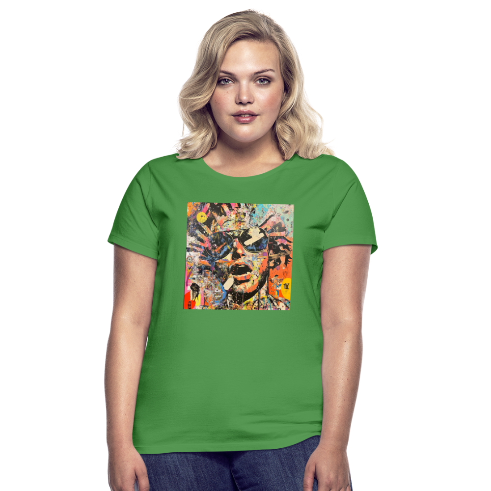 Cosmic Soul Groove, T-shirt dam - kellygrön