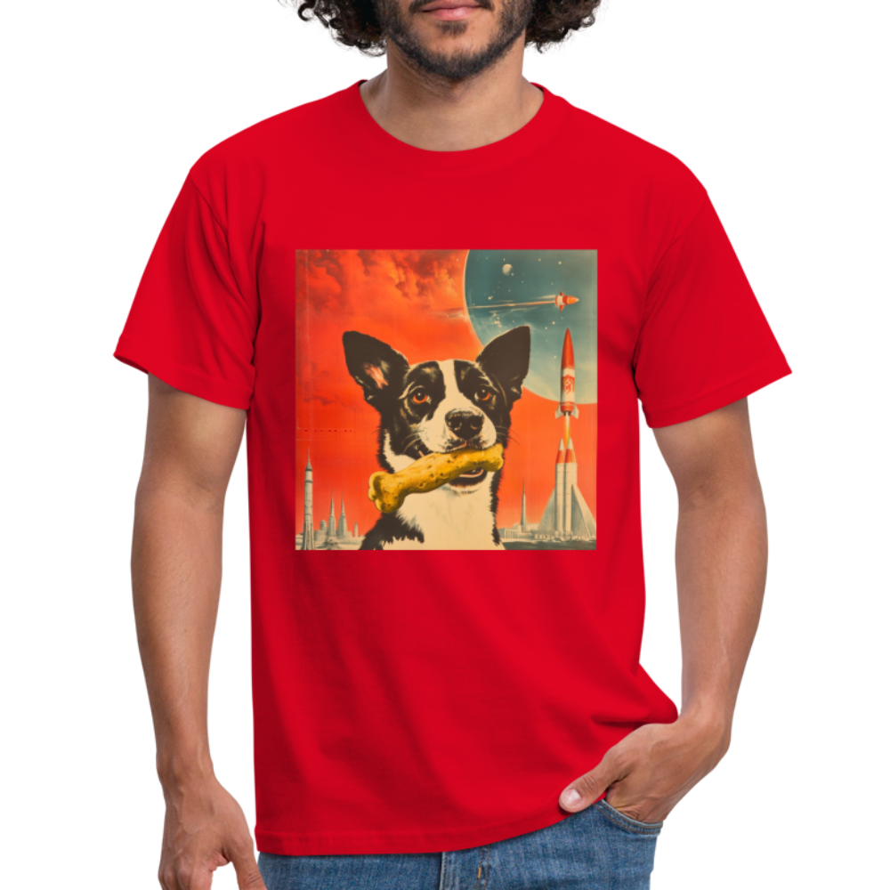 Stjärnorna Nära, T-shirt herr - röd