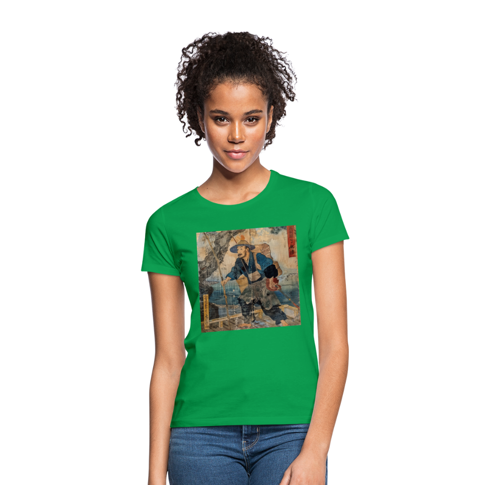 Fiskaren som bytte karriär, T-shirt dam - kellygrön