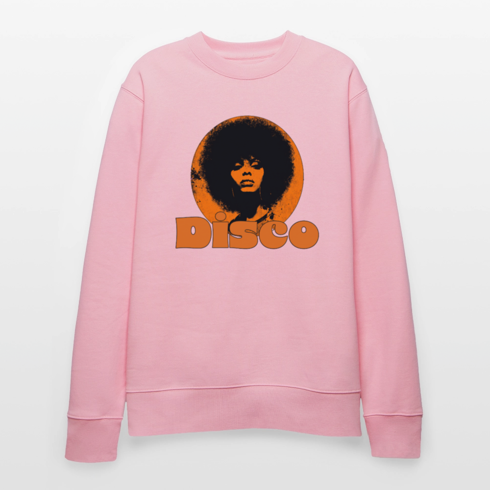 Disco Inferna, Ekologisk sweatshirt CHANGER unisex från Stanley/Stella - ljusrosa