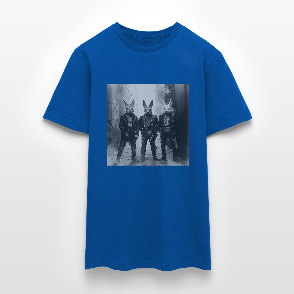 The Hare Raisers, T-shirt herr - kungsblå