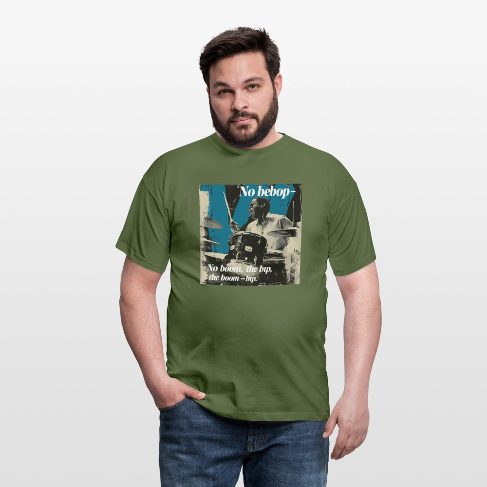 Push It Bebop, T-shirt unisex - Militärgrön