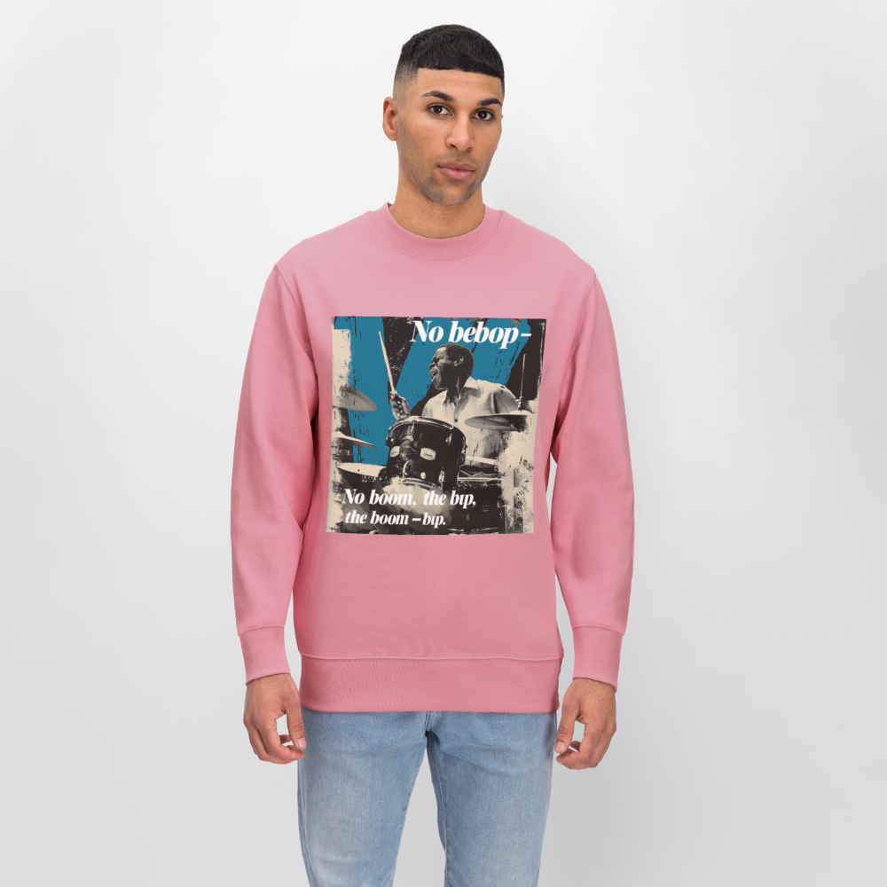 Push It Bebop, Ekologisk sweatshirt CHANGER unisex från Stanley/Stella - lila dröm