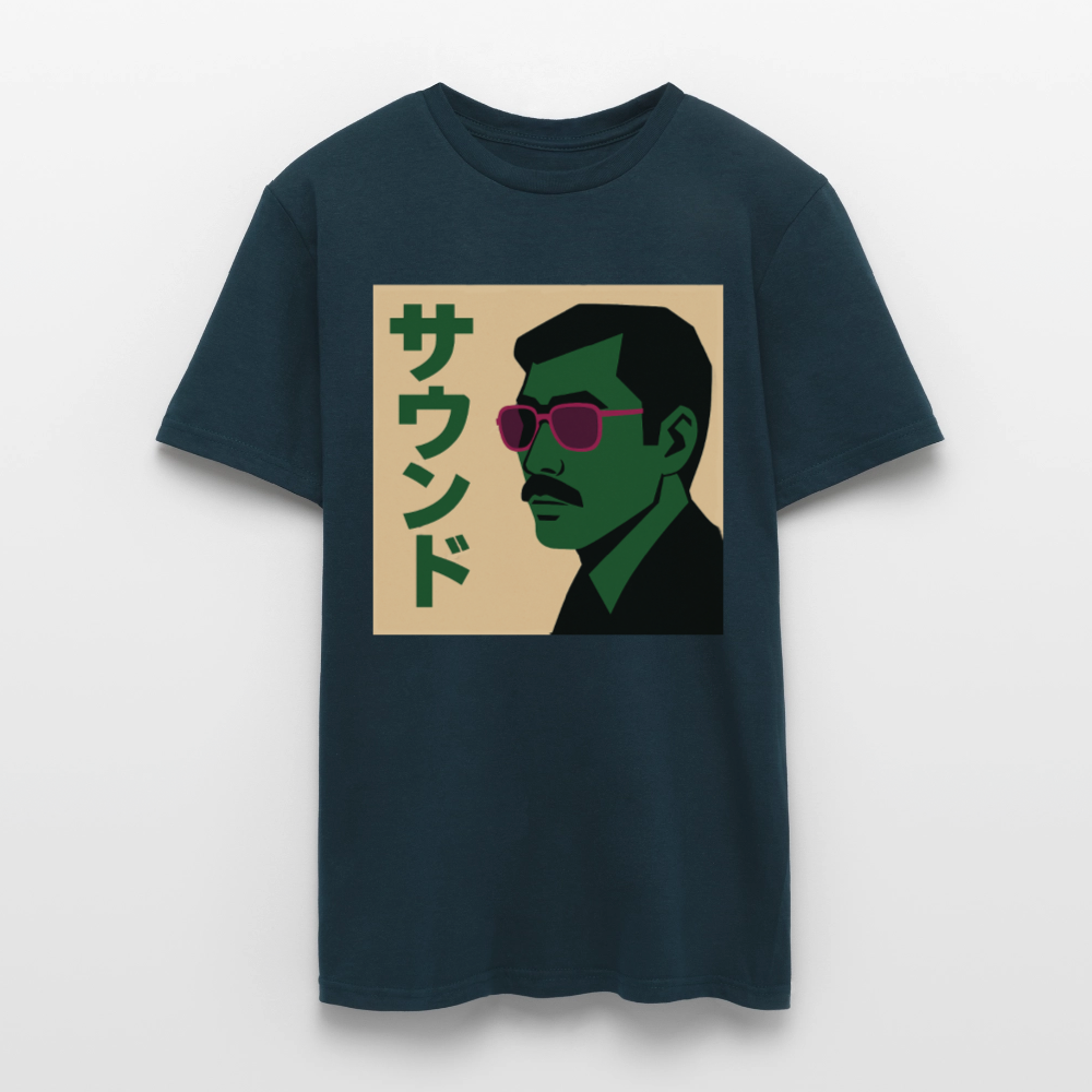 Nippon Sound, T-shirt unisex - marinblå