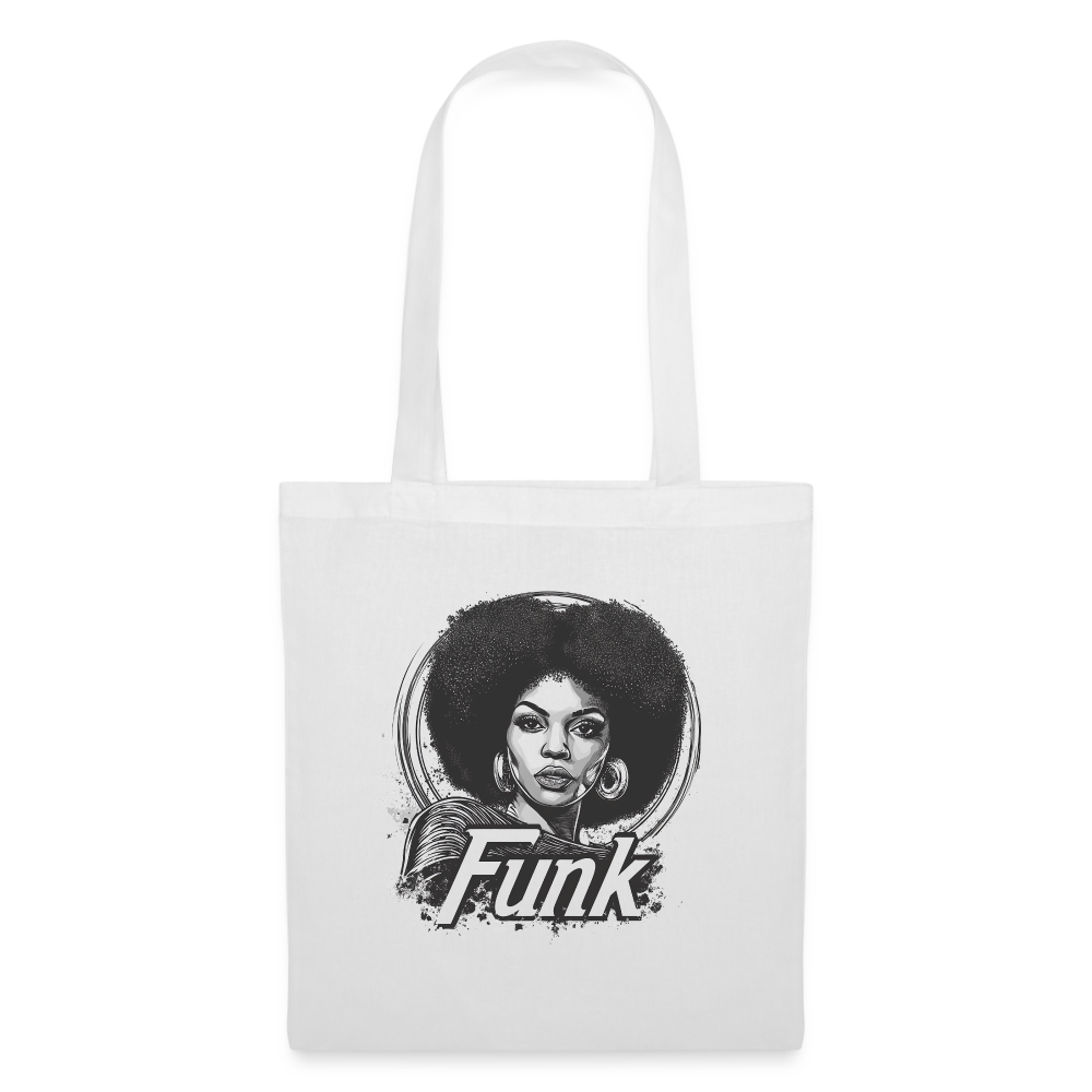 Funk Queen: Power in Motion, Tygväska - vit