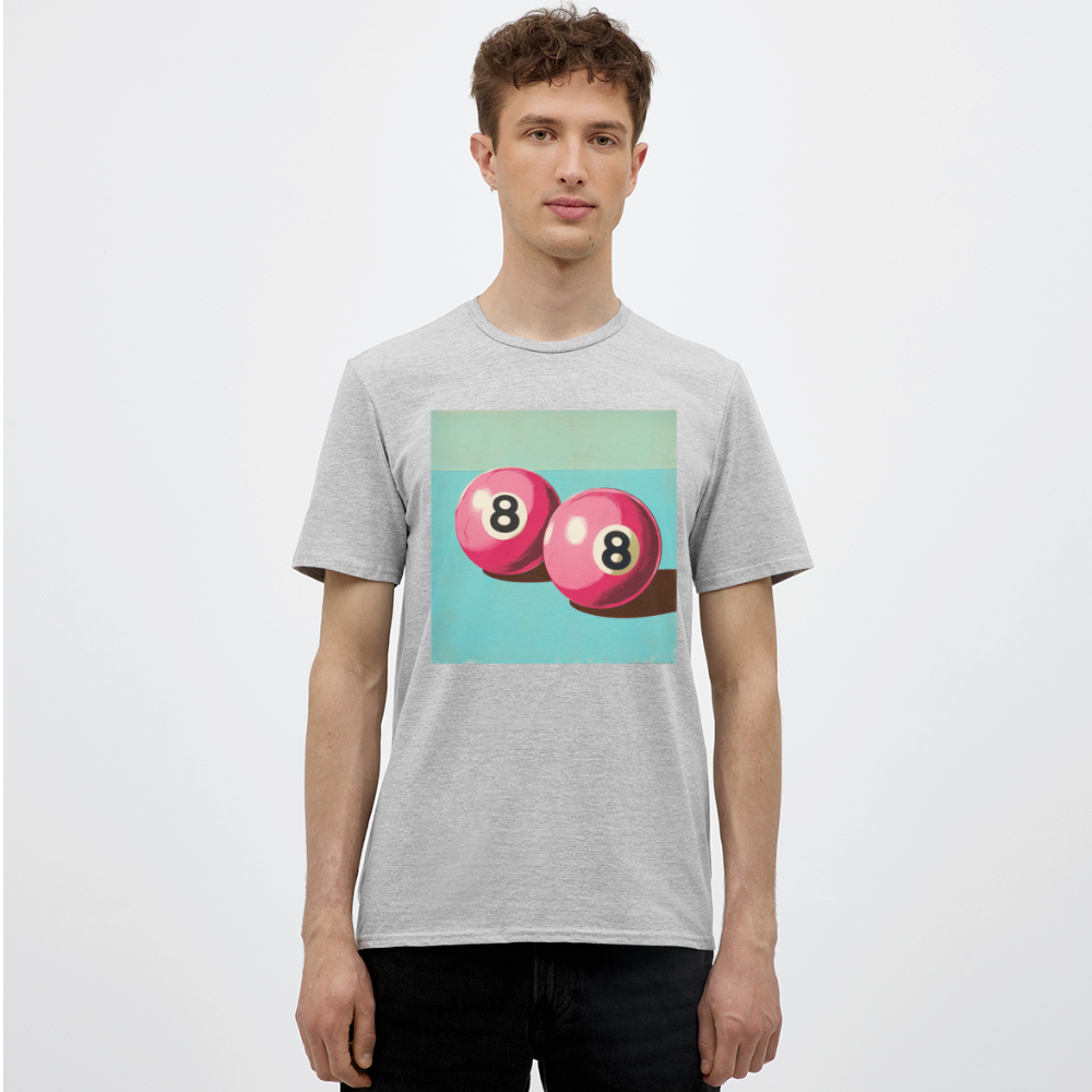 Rosa Rivaler, T-shirt herr - gråmelerad