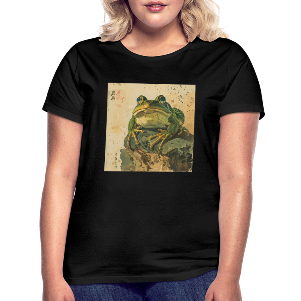 Grodan i Skymningen, T-shirt dam - svart