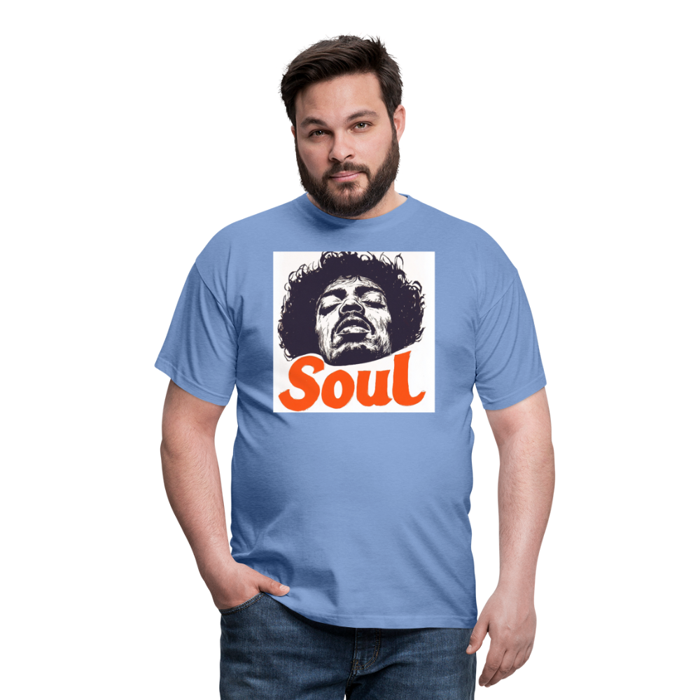 Kärlek, frihet och rättvisa, T-shirt herr - carolina blue