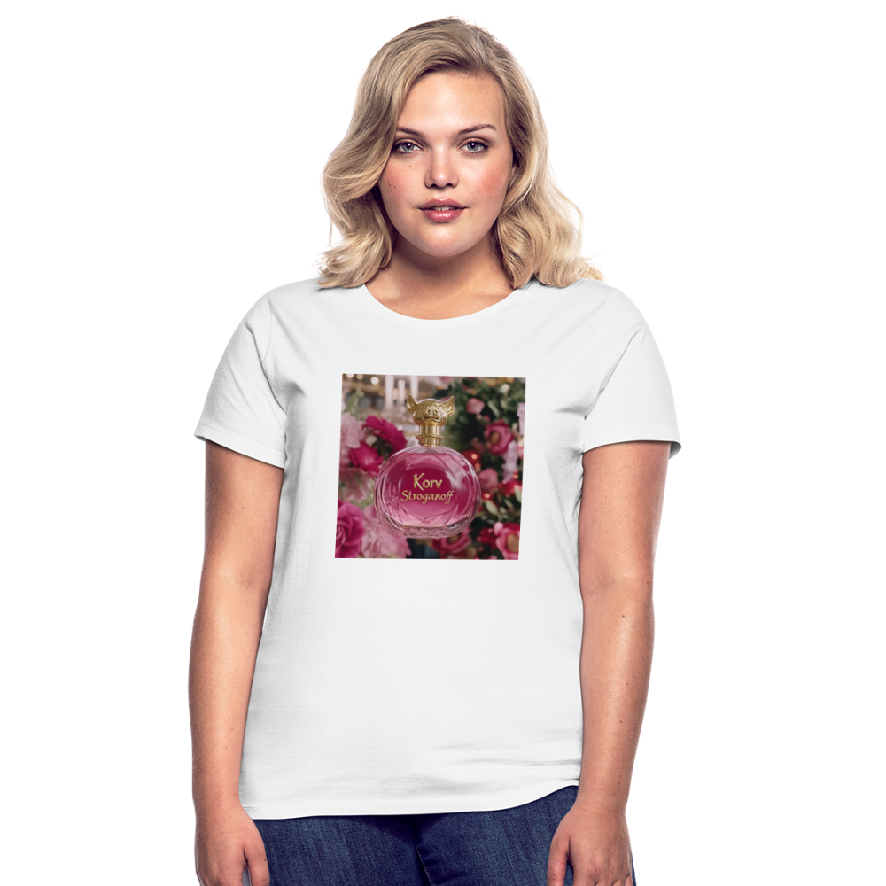 Eau de Toilette, T-shirt dam - vit