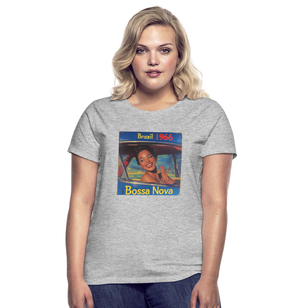 Isabela Costa, brazil 1966, T-shirt dam - gråmelerad