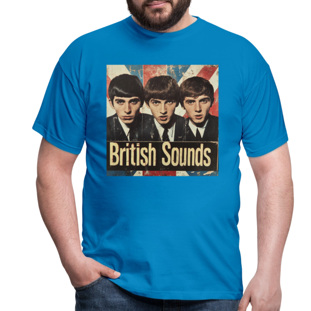 British sounds 1965, T-shirt herr - kungsblå
