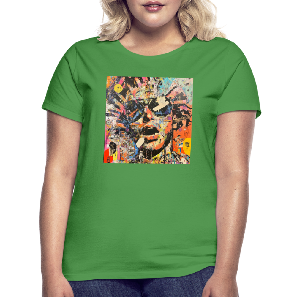 Cosmic Soul Groove, T-shirt dam - kellygrön