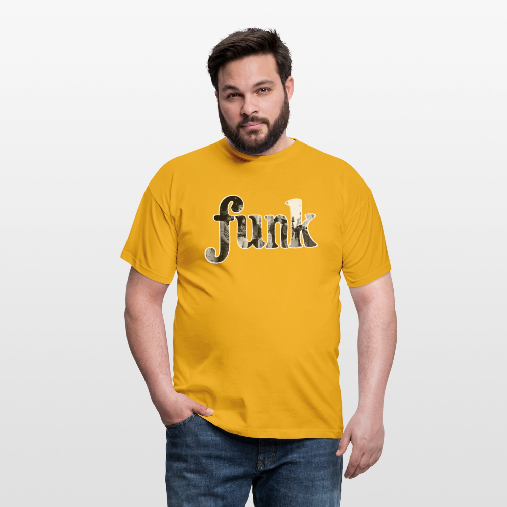 Funk Vibes, T-shirt unisex - gul