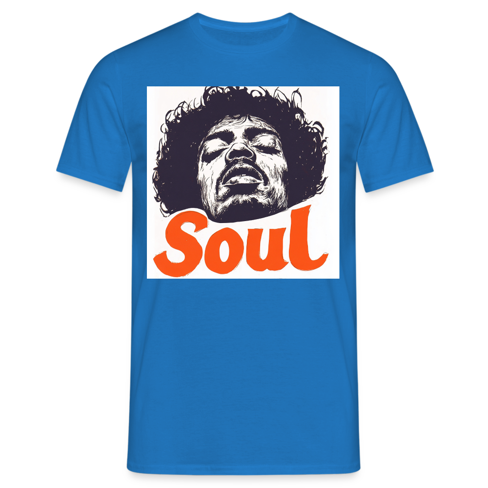 Kärlek, frihet och rättvisa, T-shirt herr - kungsblå