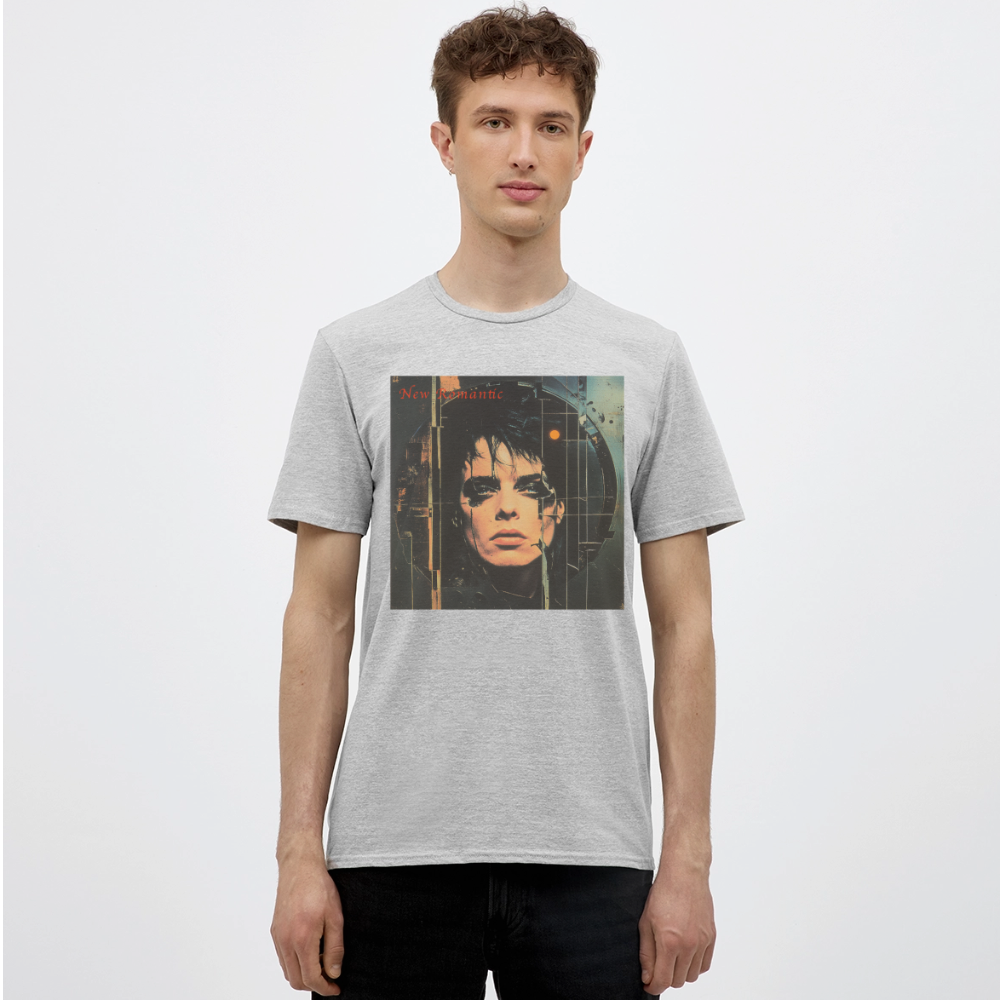 New Romance, T-shirt herr - gråmelerad