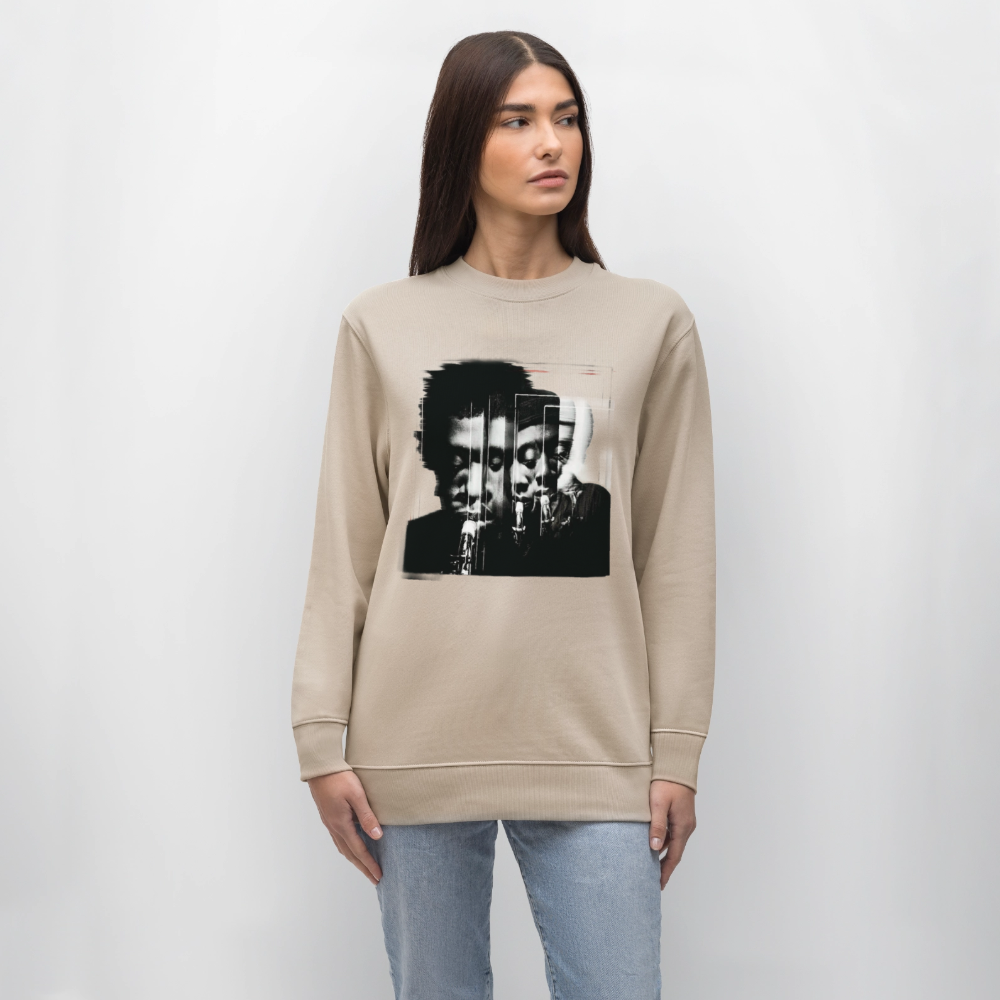 Between Breaths, Ekologisk sweatshirt CHANGER unisex från Stanley/Stella - beige