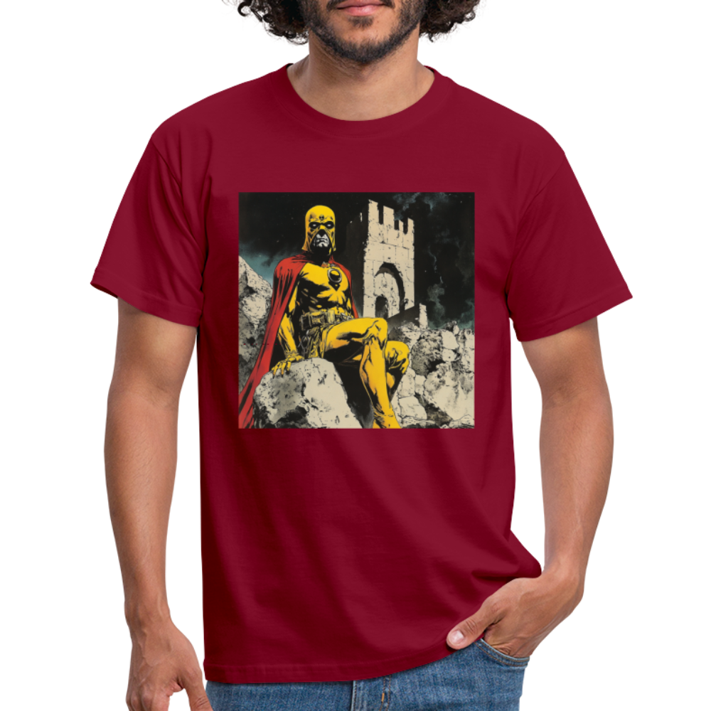 Orkalon, T-shirt herr - tegelröd