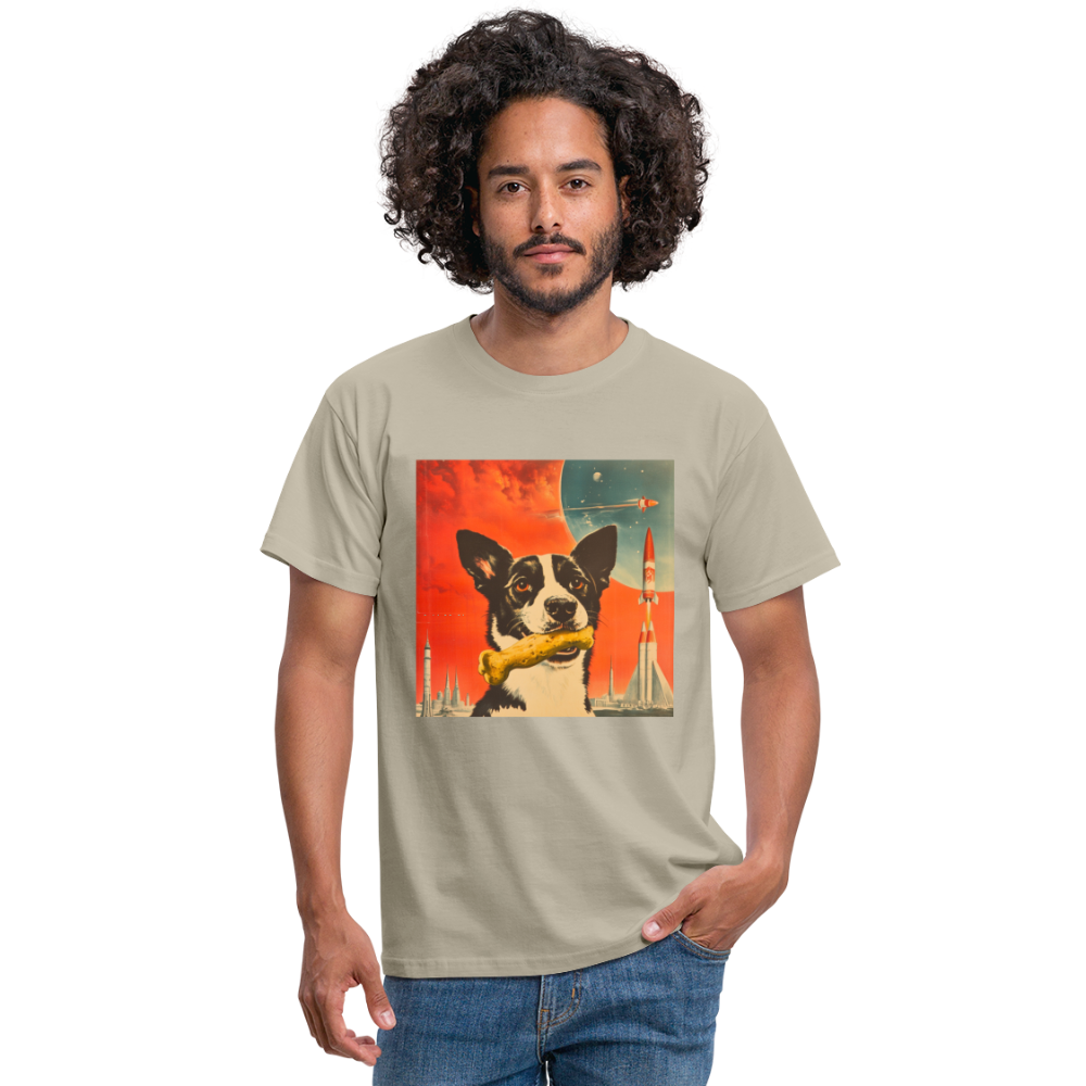 Stjärnorna Nära, T-shirt herr - sandbeige