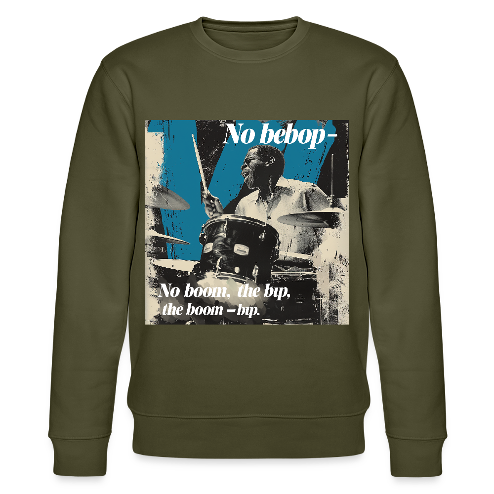 Push It Bebop, Ekologisk sweatshirt CHANGER unisex från Stanley/Stella - kaki