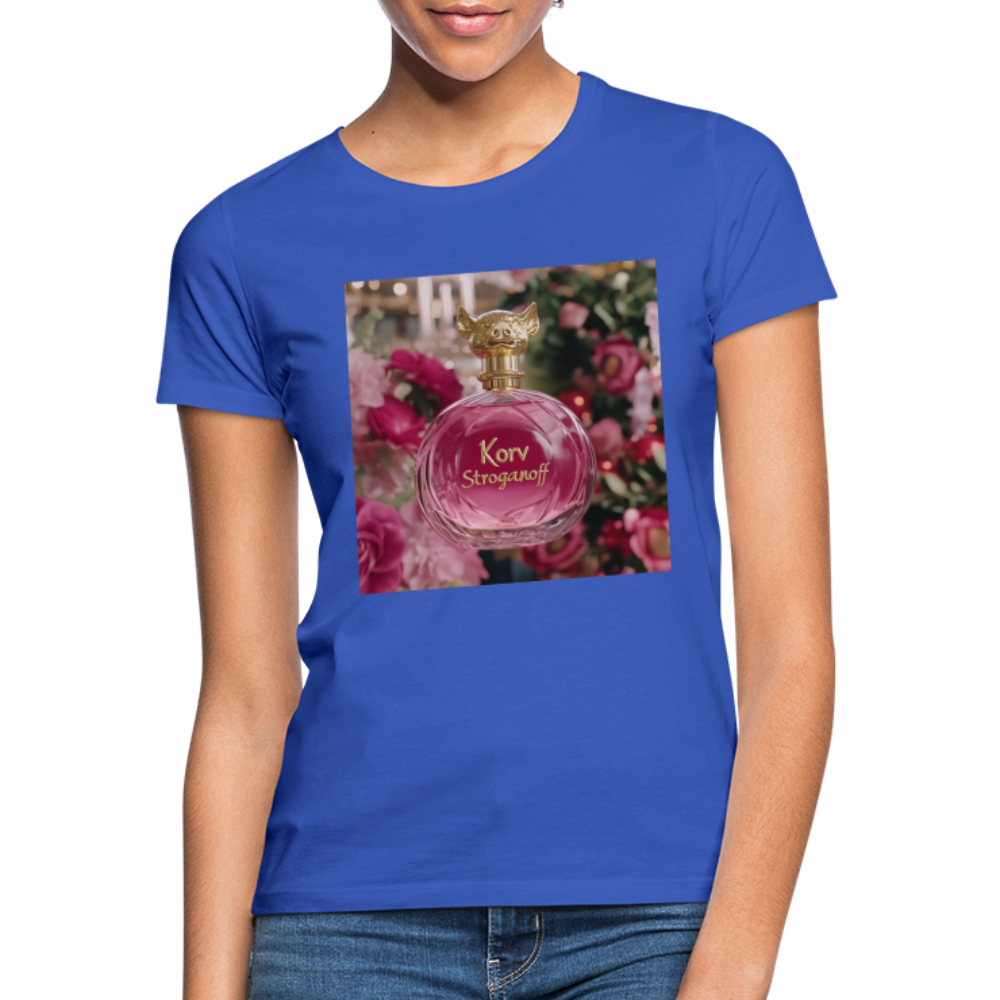 Eau de Toilette, T-shirt dam - royalblå