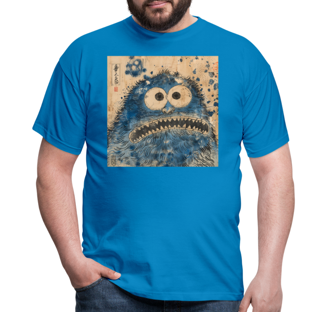 Uramiko ramlar i floden, T-shirt herr - kungsblå