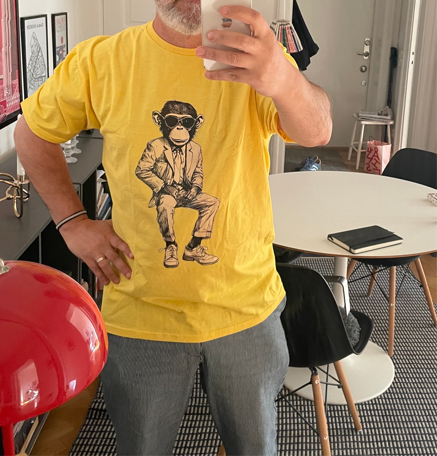 Mod Monkey, T-shirt unisex