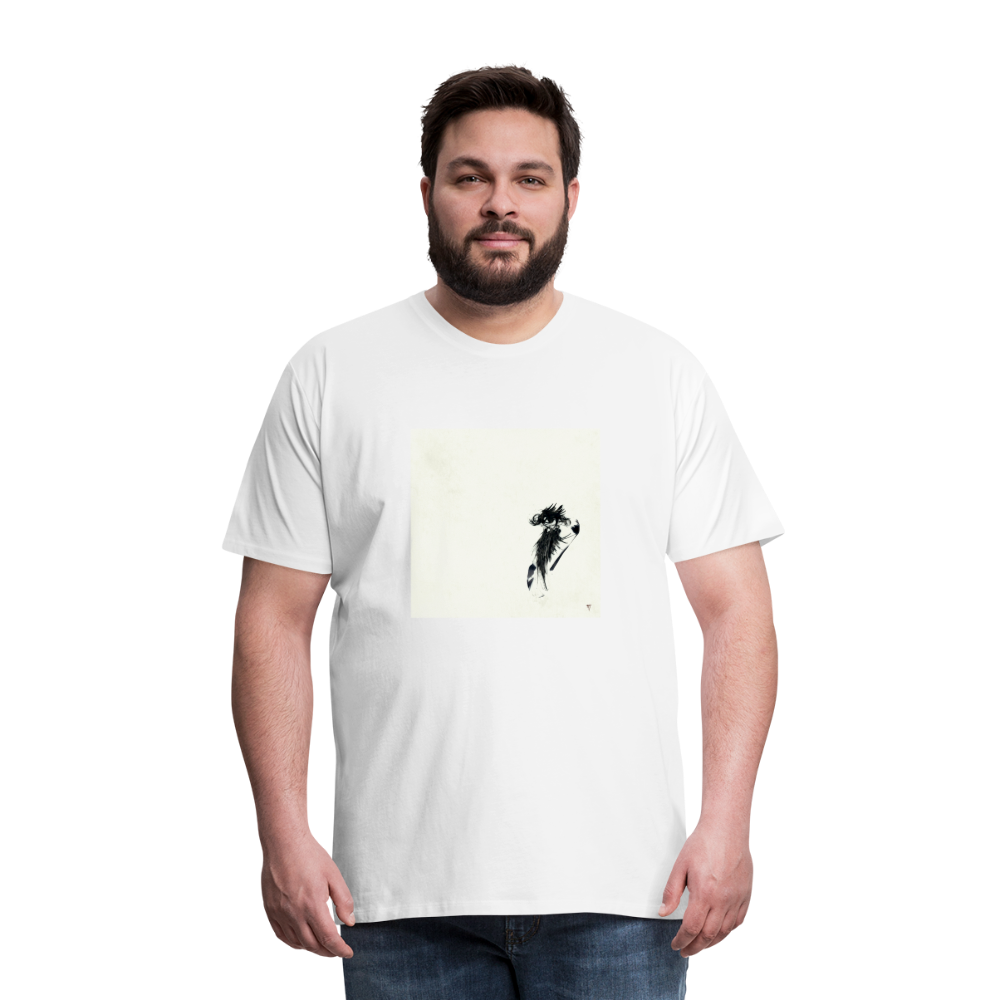 Scratch - Men’s Premium T-Shirt - white