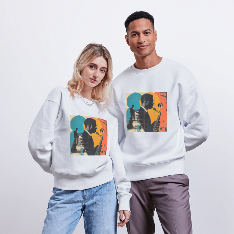 Jazz Vibes: T-shirts, Sweatshirts & Tote-bags med Jazz-inspirerade tryck