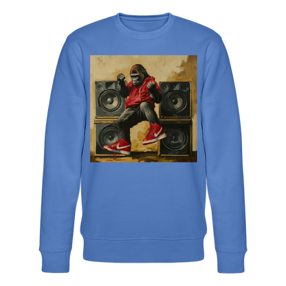 Stora Steg och Tunga Beats, Ekologisk sweatshirt CHANGER unisex från Stanley/Stella - blå