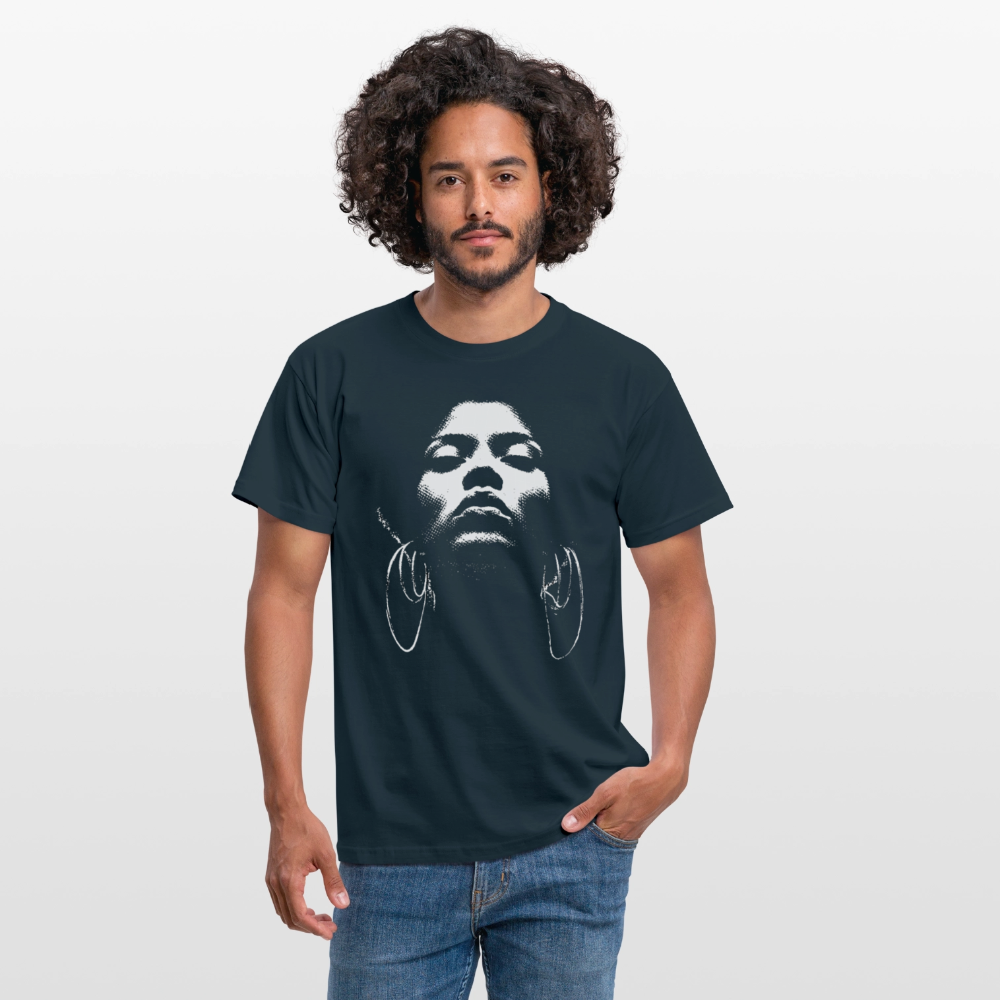 Beat Goddess, T-shirt unisex - marinblå