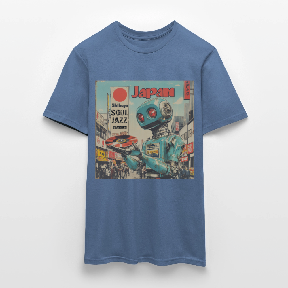 Shibuya Soul Jazz Classics, T-shirt herr - duvblå 