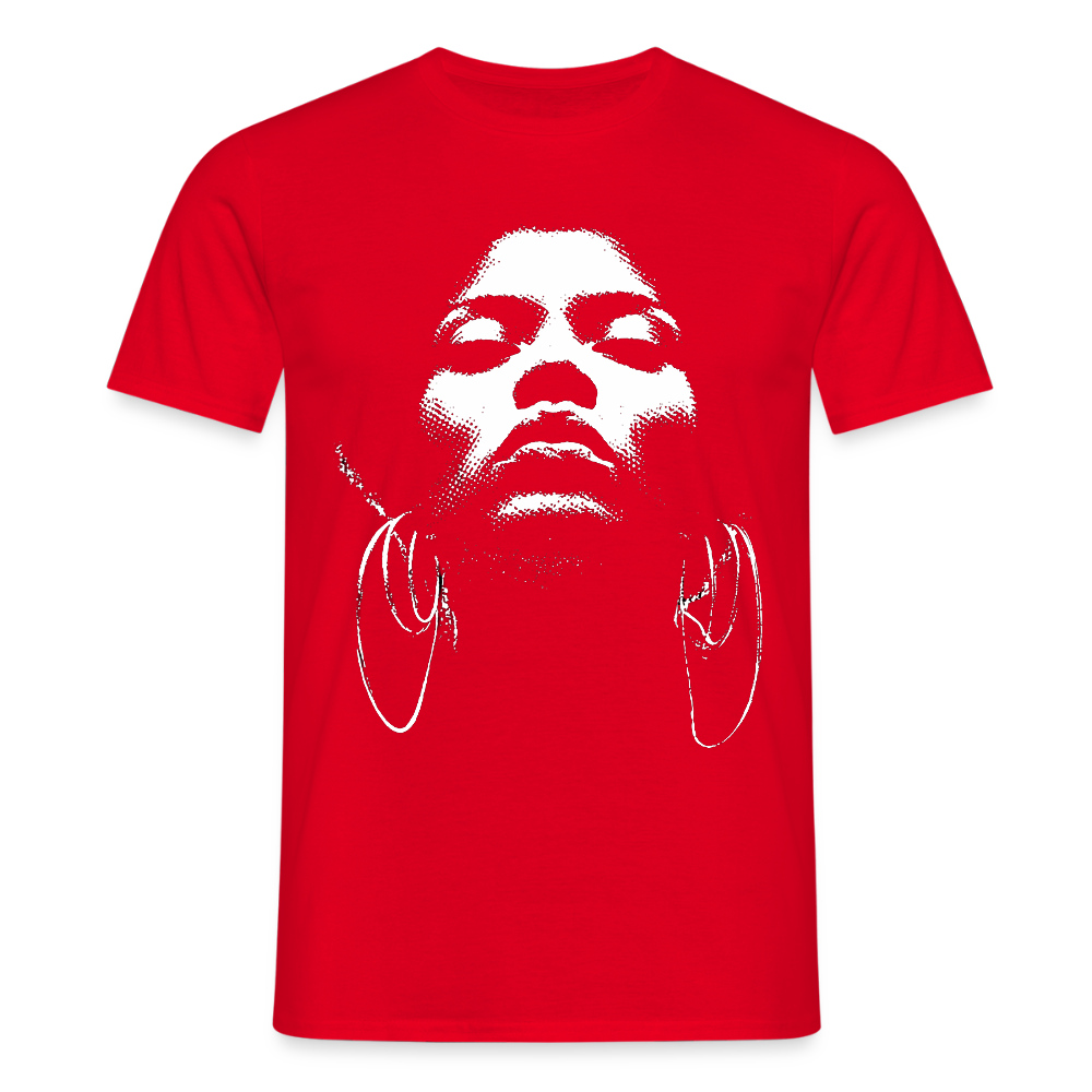 Beat Goddess, T-shirt unisex - röd